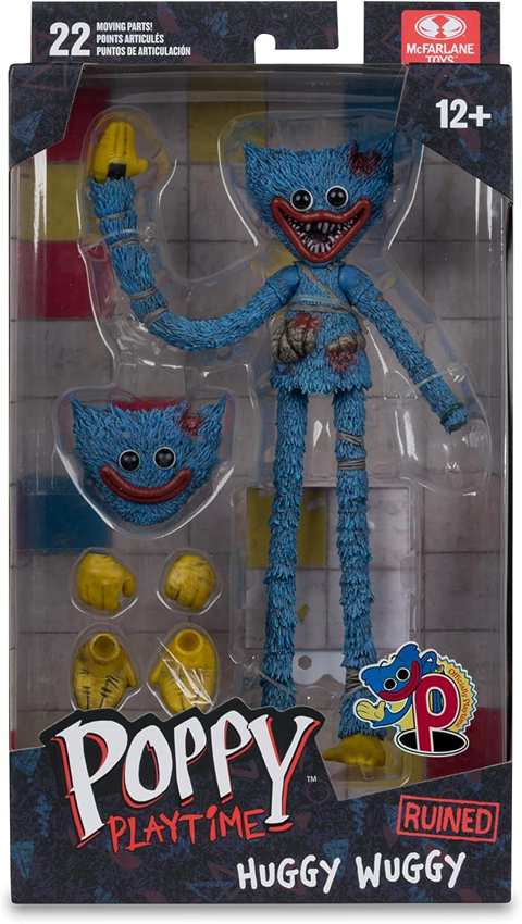 Poppy Playtime Huggy Wuggy (Ruined) 7 Inch Action Figure