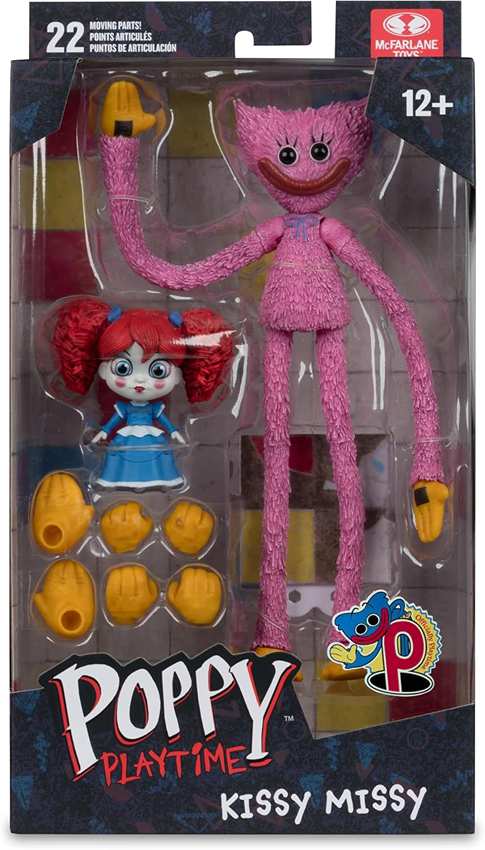 Poppy Playtime Kissy Missy with Poppy 7 Inch Action Figure