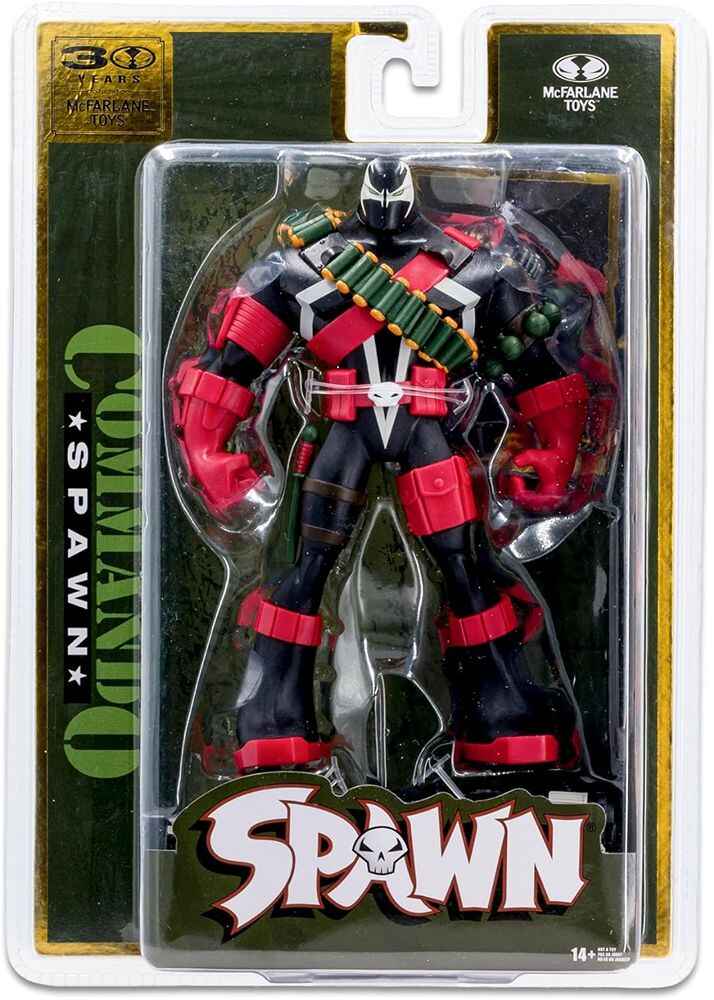 Spawn 30th Anniversary Wave 7 Commando Spawn  7 Inch Action Figure