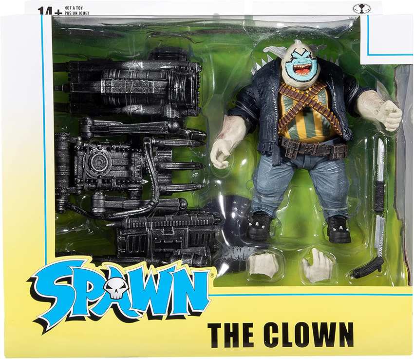 Spawn Comic Series The Clown Deluxe 7 Inch Scale Action Figure Box Set