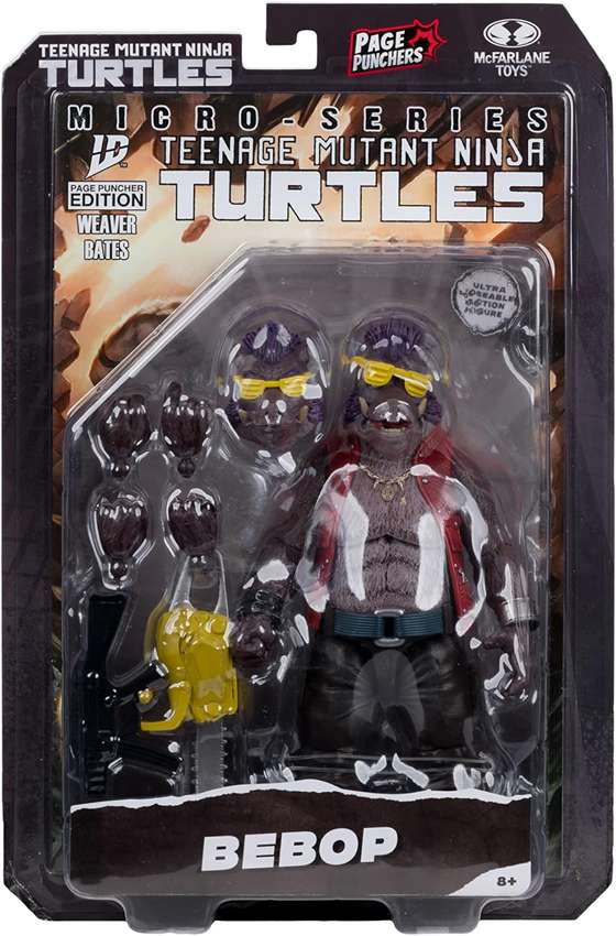 Teenage Mutant Ninja Turtles Page Punchers Wave 2 Bebop 5 Inch Action Figure