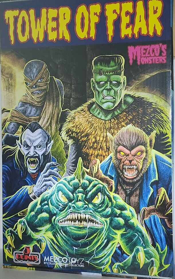 5 Points Monsters Tower of Fear Deluxe Boxed Set With 5 Figures