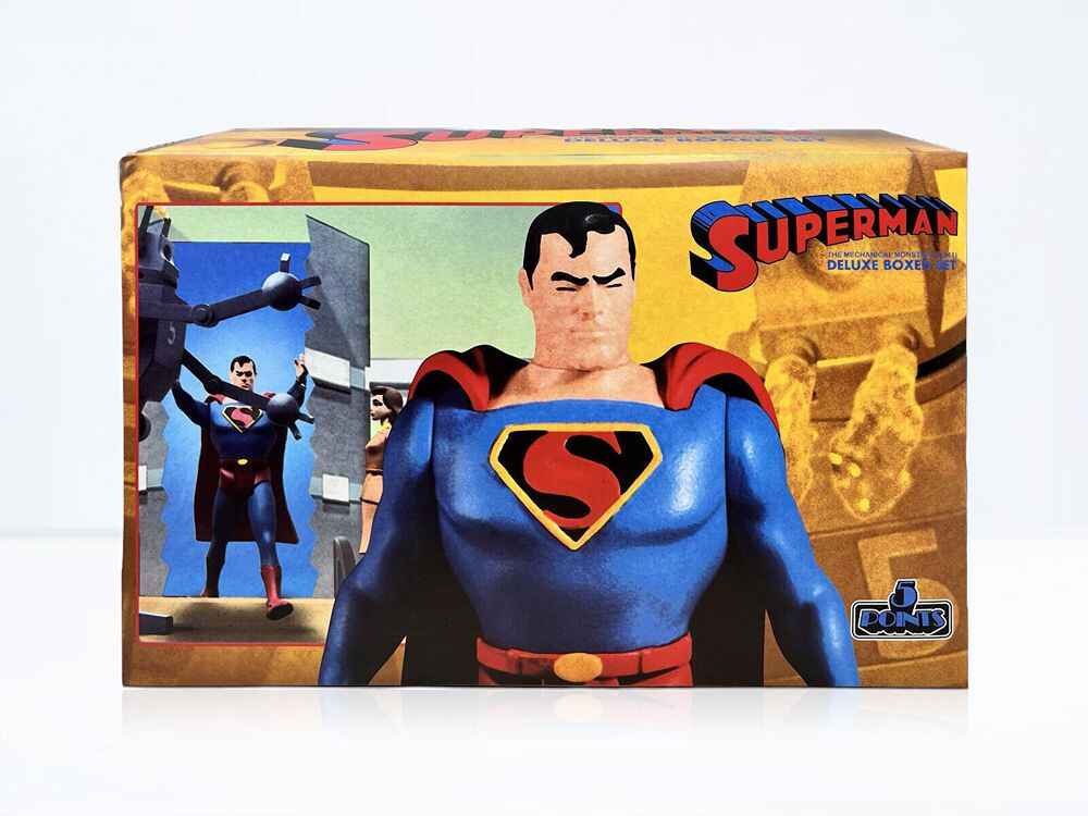 Superman (1941) 5 Points Mechanical Monsters Deluxe Boxed Set