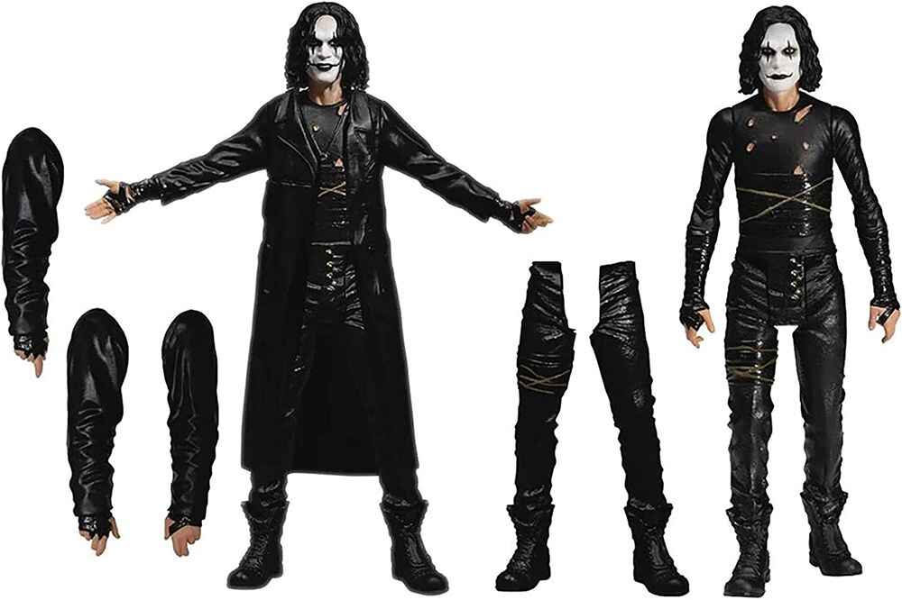 The Crow 5 Points 3 Inch Static Deluxe Figure Set
