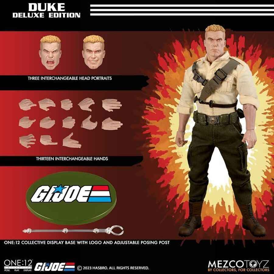 G.I. Joe One-12 Collective Duke Deluxe Edition 6 inch Action Figure