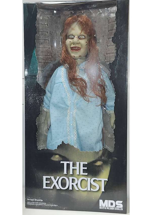 The Exorcist MDS Regan 18 Inch Roto Deluxe Plush Doll Figure