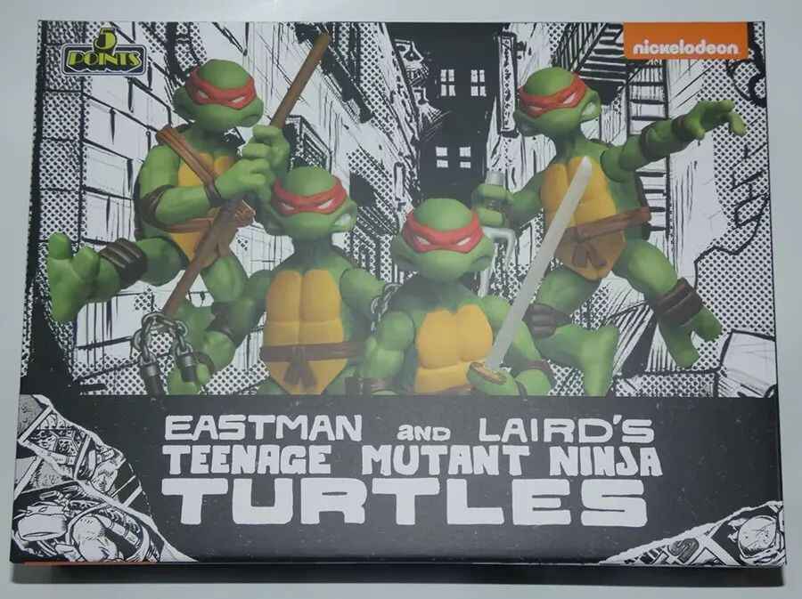 Teenage Mutant Ninja Turtles 5 Points Turtles 4-Pack 3.75 Inch Action Figure