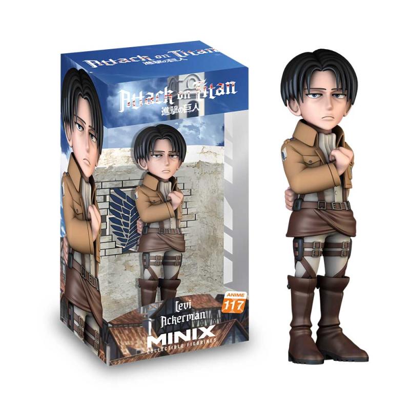 Minix Anime Attack on Titan Levi Ackerman 4.75 Inch Collectible Vinyl Figure #117
