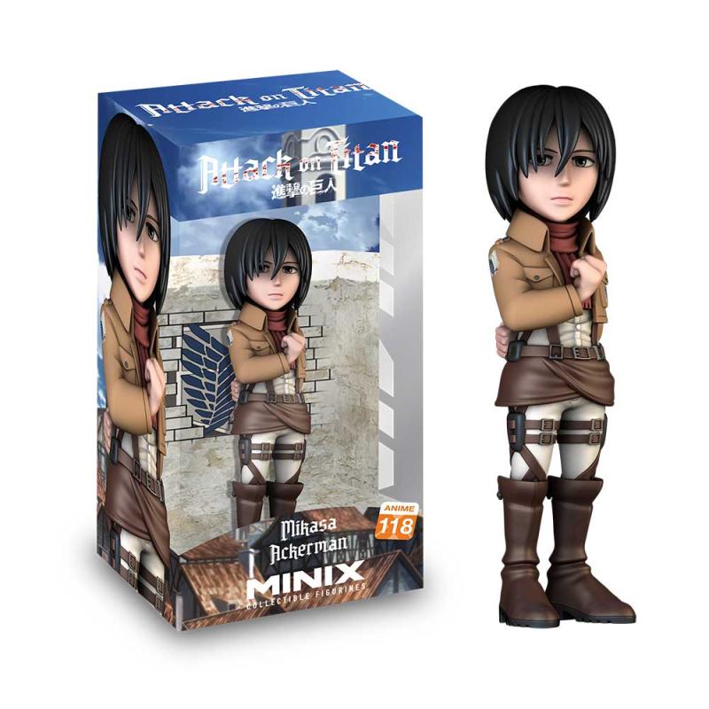 Minix Anime Attack on Titan Mikasa Ackerman 4.75 Inch Collectible Vinyl Figure #118
