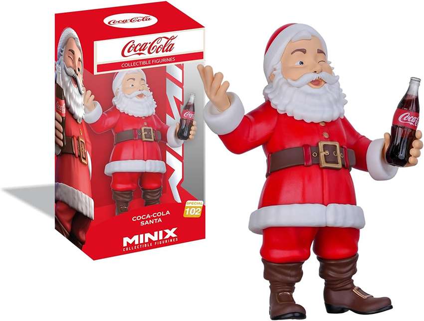 Minix Coca-Cola Santa Claus 4.75 Inch Collectible Vinyl Figure #102