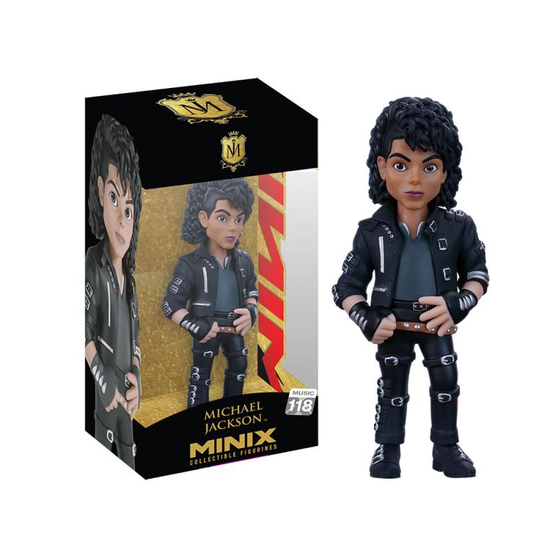 Minix Music Michael Jackson (Bad) 4.75 Inch Collectible Vinyl Figure #118