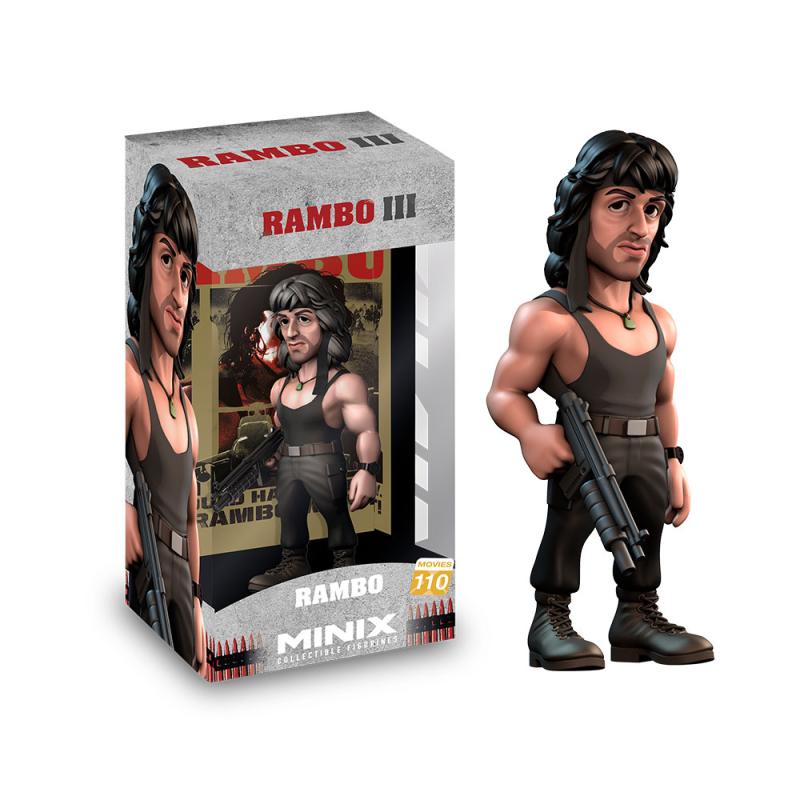 Minix Movies Rambo III W/ Shirt 4.75 Inch Collectible Vinyl Figure #110