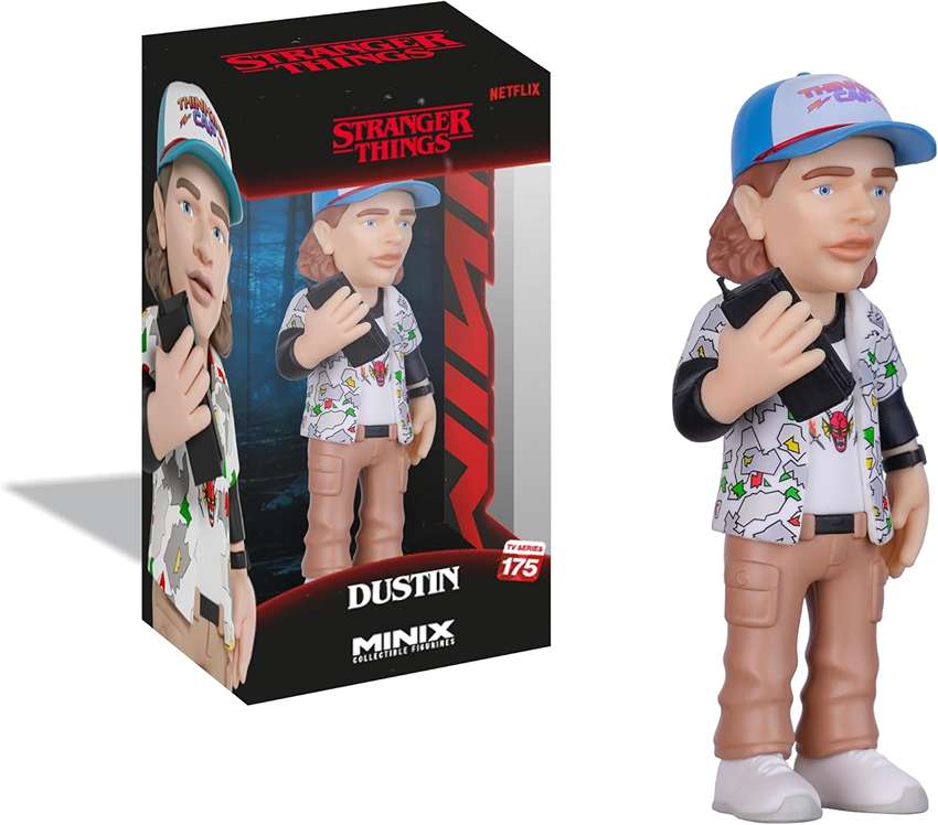 Minix TV Series Stranger Things Dustin 4.75 Inch Collectible Vinyl Figure #175