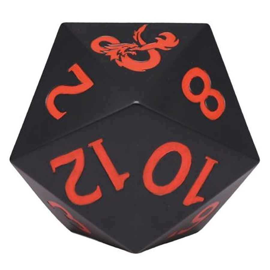 Dungeons & Dragons 20-Sided Dice PVC Figural Bust Bank