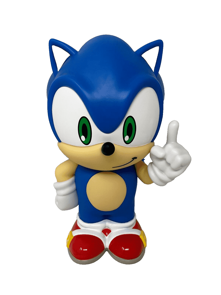 Sonic The Hedgehog 8 Inch PVC Figural Bust Bank