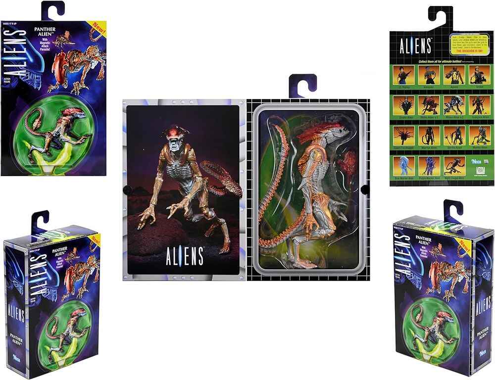 Aliens Kenner Tribute Alien Panther Ultimate 7 Inch Action Figure