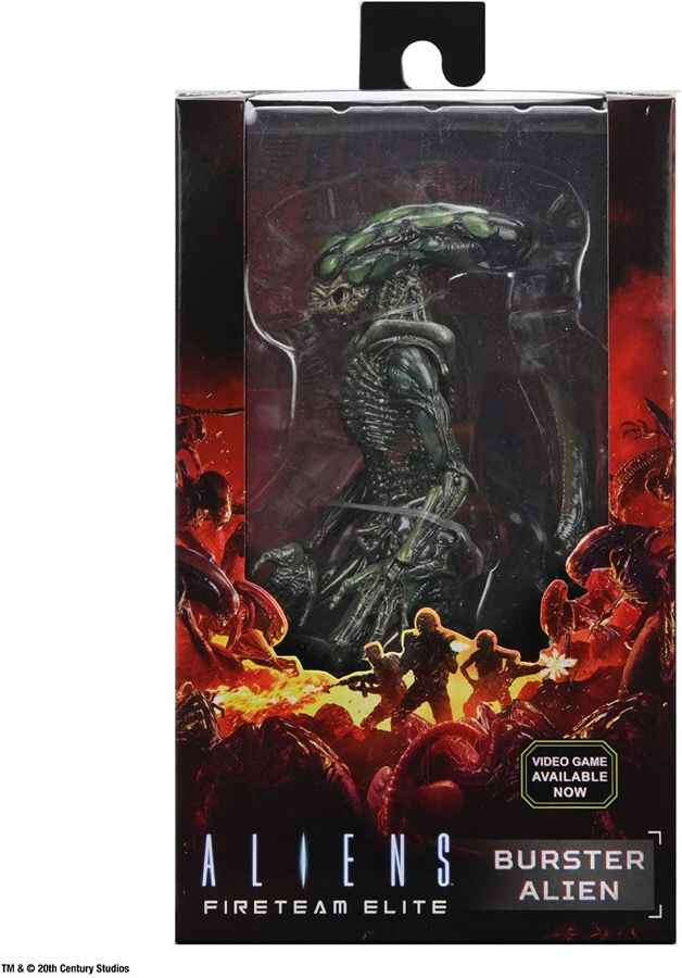 Aliens Fireteam Elite Burster Alien 7 Inch Action Figure