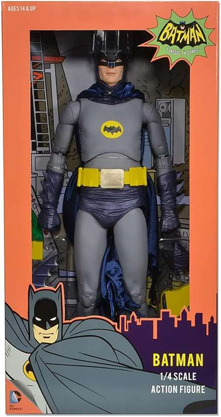 Batman Classic TV Series 1966 Batman (Adam West) 1/4 Scale 18 Inch Action Figure