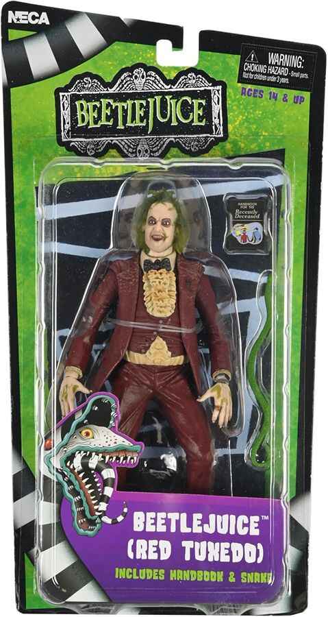 Beetlejuice Movie Beetlejuice Red Tuxedo 7 Inch Action Figure