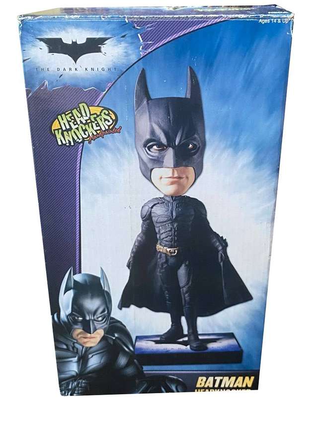 DC Multiverse Head Knockers Batman The Dark Knight 8 Inch Hand Painted Headknockers