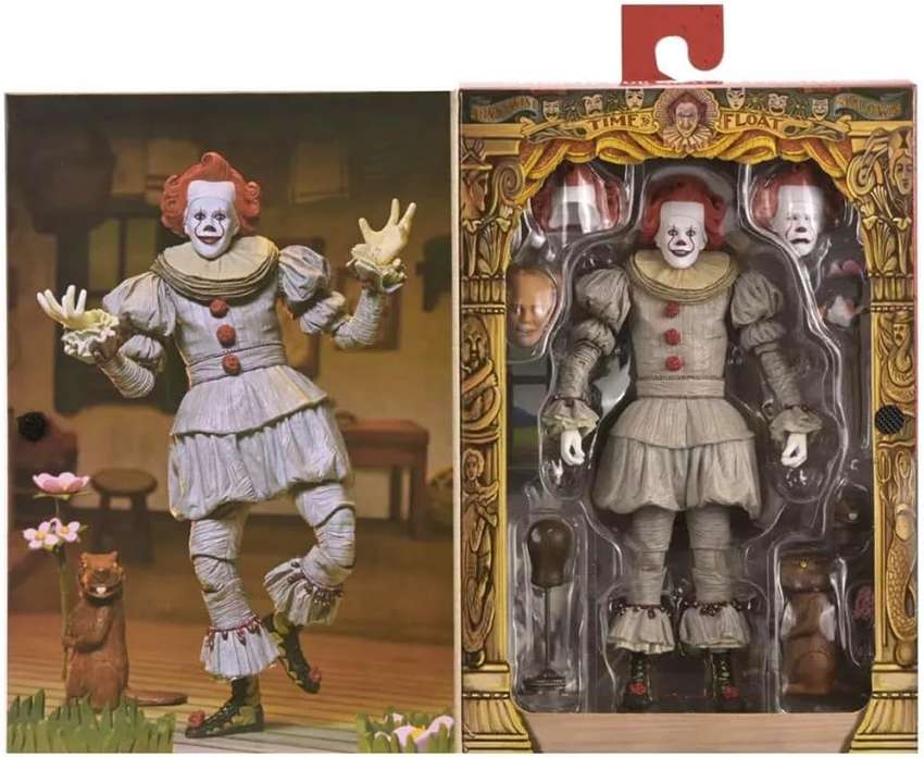 IT Welcome to Derry Bob Gray as Pennywise 7 Inch Ultimate Action Figure