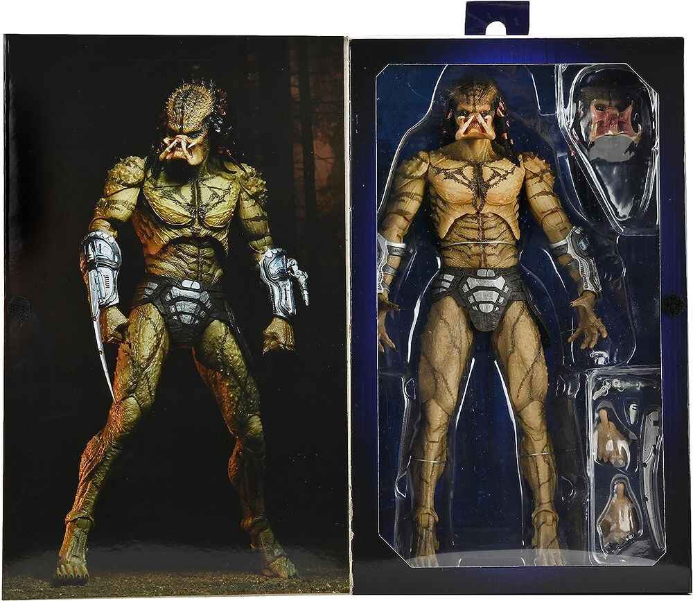 Predator UNARMORED Assassin Predator Deluxe Ultimate 10 Inch Action Figure