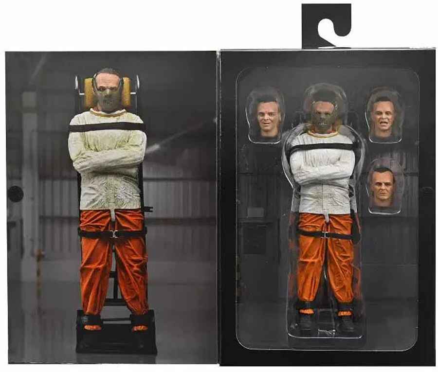 Silence of the Lambs Dr Hannibal Lector Masked Ultimate 7 Inch Action Figure