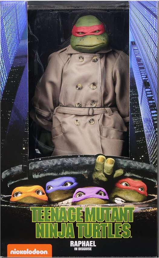 Teenage Mutant Ninja Turtles 1990 Movie Raphael in Disguise 17 inch 1/4 Scale Action Figure