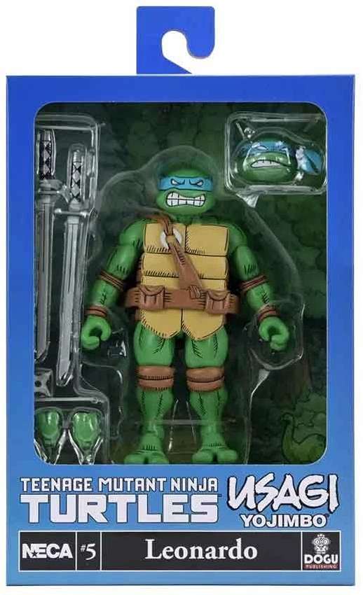 Teenage Mutant Ninja Turtles x Usagi Yojimbo Leonardo 7 Inch Ultimate Action Figure