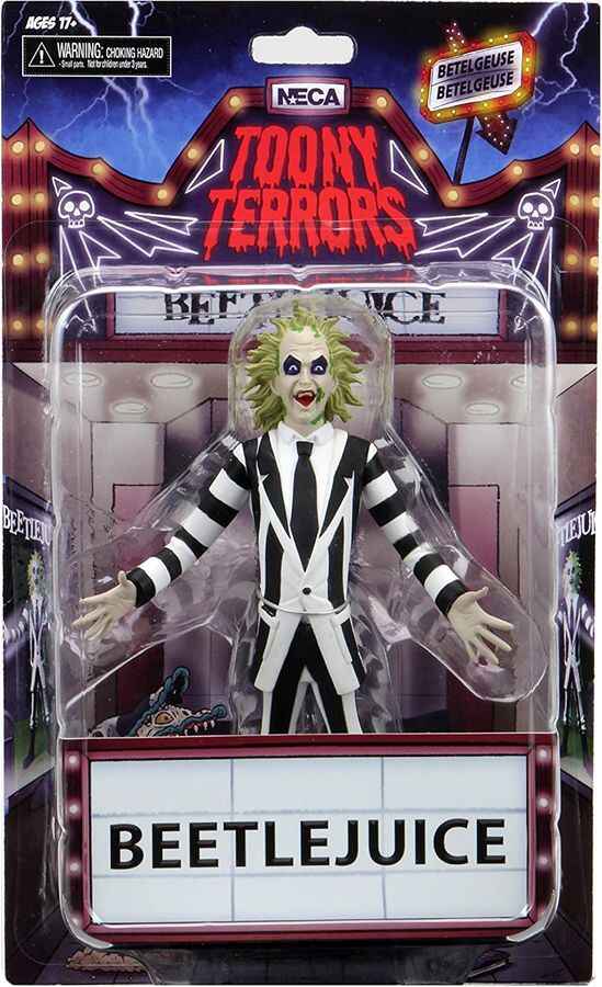 Toony Terrors - Beetlejuice 6 Inch Action Figure
