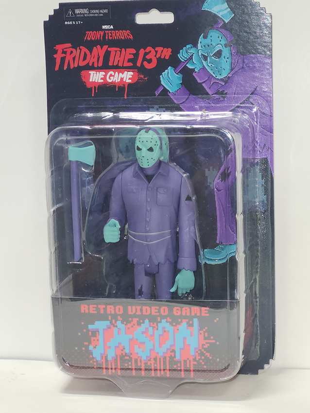 Toony Terrors Friday the 13th Retro Video Game - Jason Voorhees 6 inch Scale Action Figure