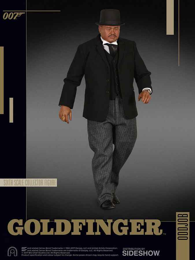 James Bond Goldfinger Oddjob 12 Inch 1/6 Scale Collectible Figure 902968