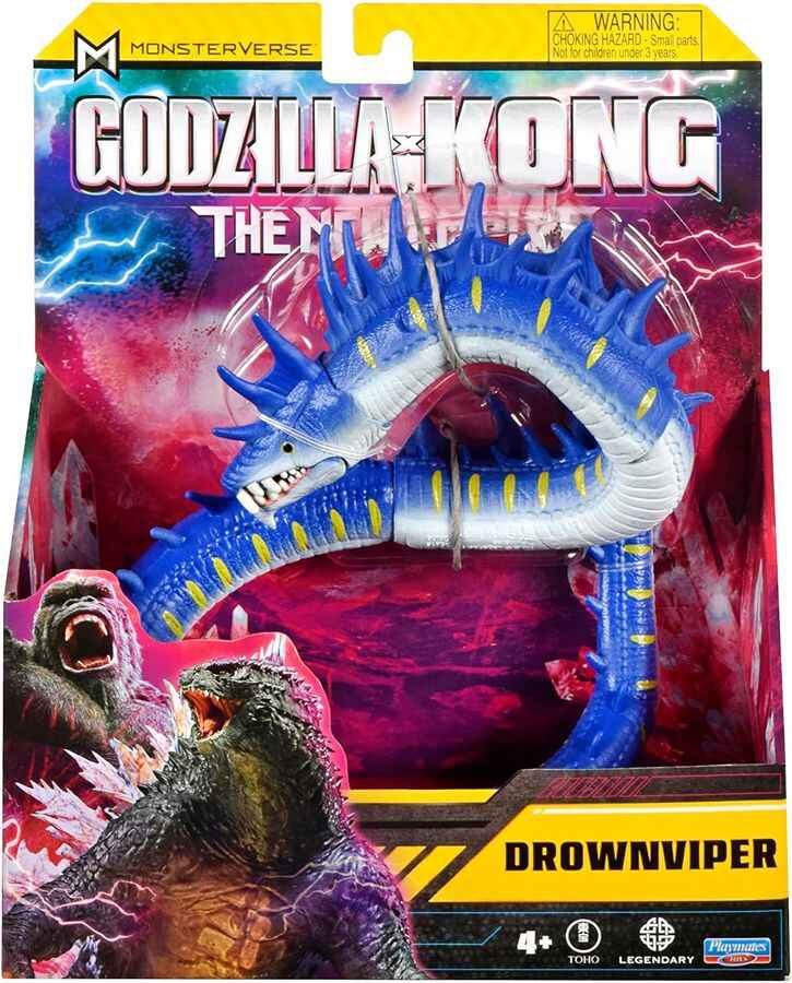 Godzilla X Kong 2 The New Empire Movie Drownviper 6 Inch Action Figure