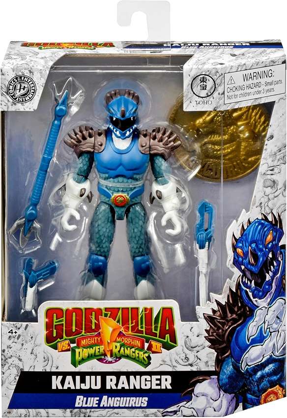 Mighty Morphin Power Rangers vs Godzilla - Blue Anguirus 5.5 Inch Action Figure