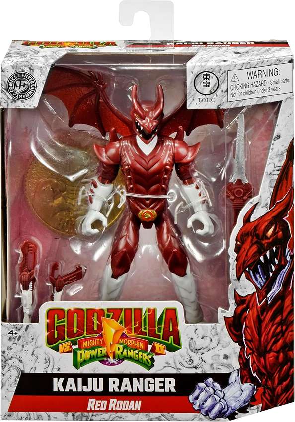 Mighty Morphin Power Rangers vs Godzilla - Red Rodan 5.5 Inch Action Figure