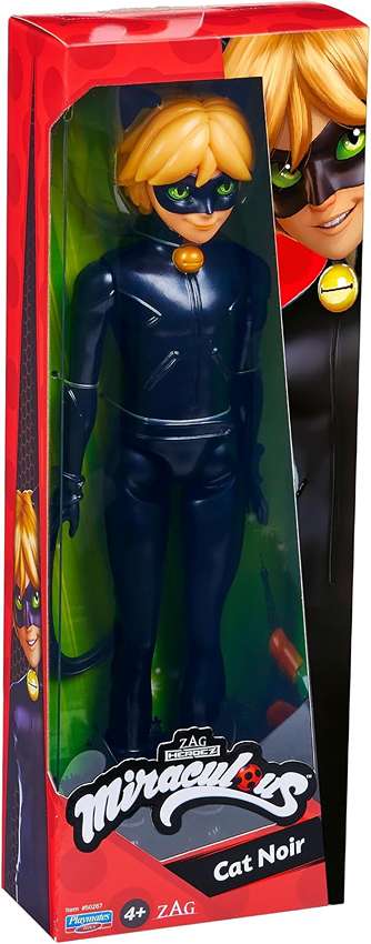 Miraculous Cat Noir 10 Inch Hero Action Figure Doll