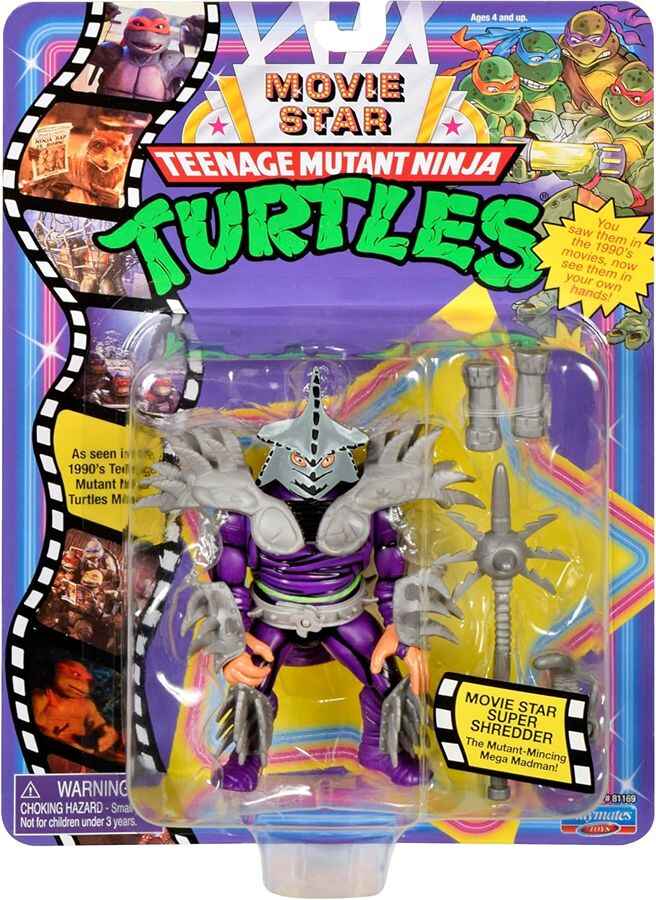 Teenage Mutant Ninja Turtles 4.5 Inch Action Figure Movie Star - Super Shredder