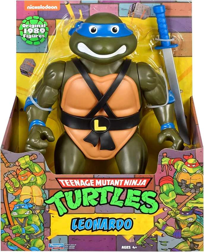 Teenage Mutant Ninja Turtles Classic 12 Inch Giant Action Figure - Leonardo