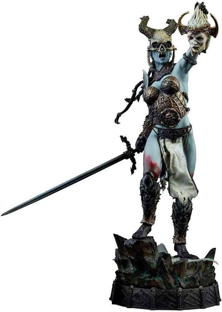 Court of the Dead Kier Deaths Warbringer 22 Inch Premium Format Statue Sideshow 300550
