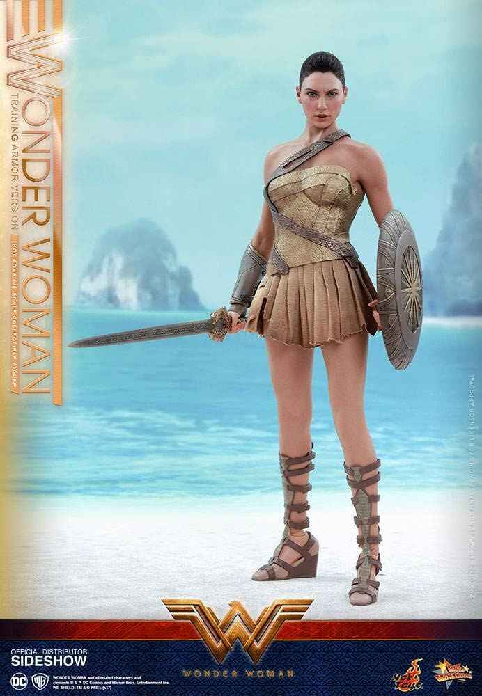 Wonder Woman Movie Wonder Woman (Training Armor Version) 1/6 Scale 11 Inch Collectible Figure 903056 MMS424