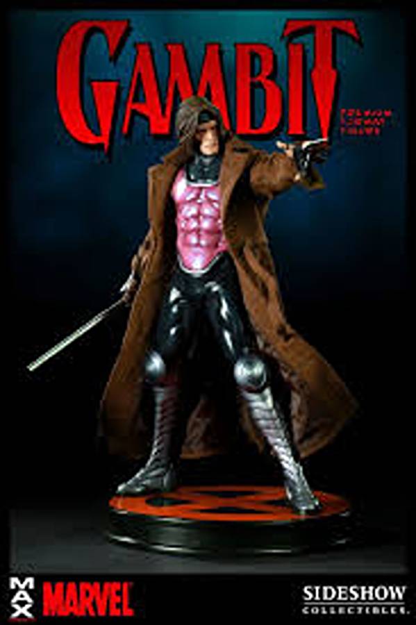 Marvel Comics Gambit 21 Inch Premium Format Statue 300023