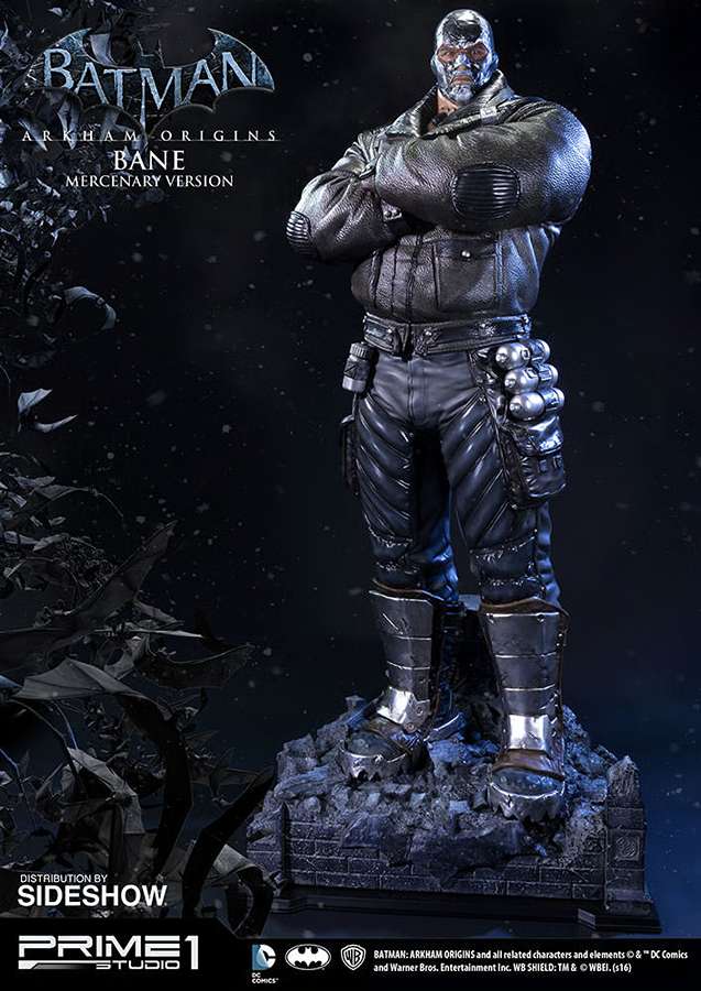 DC Multiverse Batman: Arkham Origins Bane Mercenary Version 1/3 Scale 34.5 Inch Statue 902753