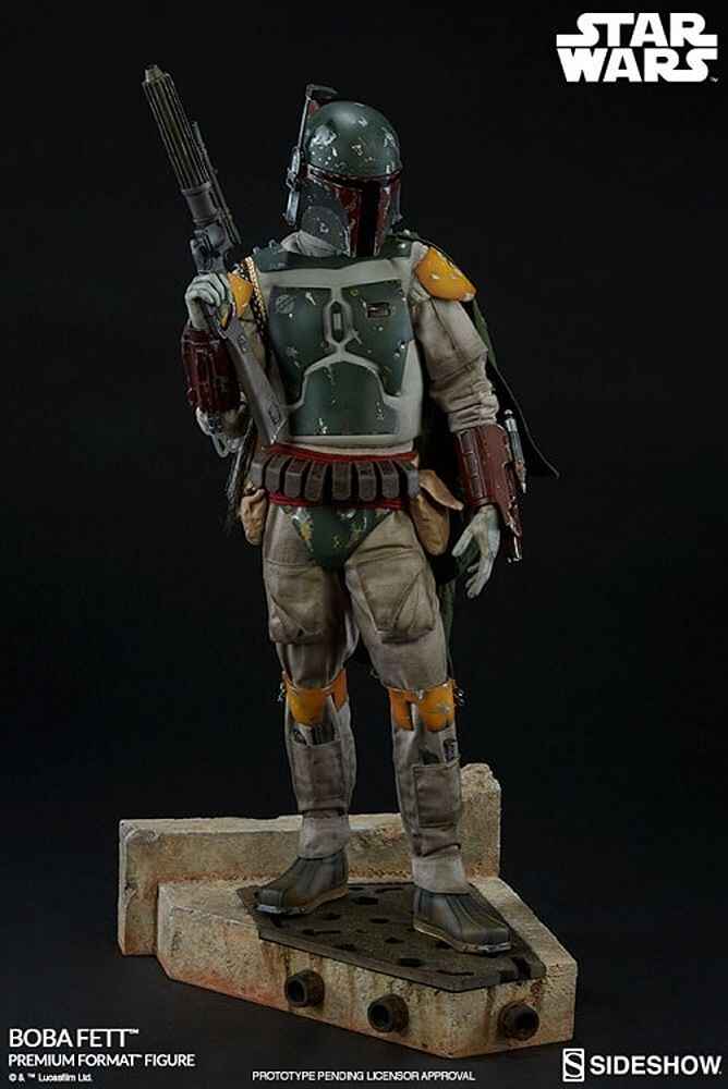 Star Wars Return of the Jedi Boba Fett 20 Inch Premium Format Statue Sideshow 300515