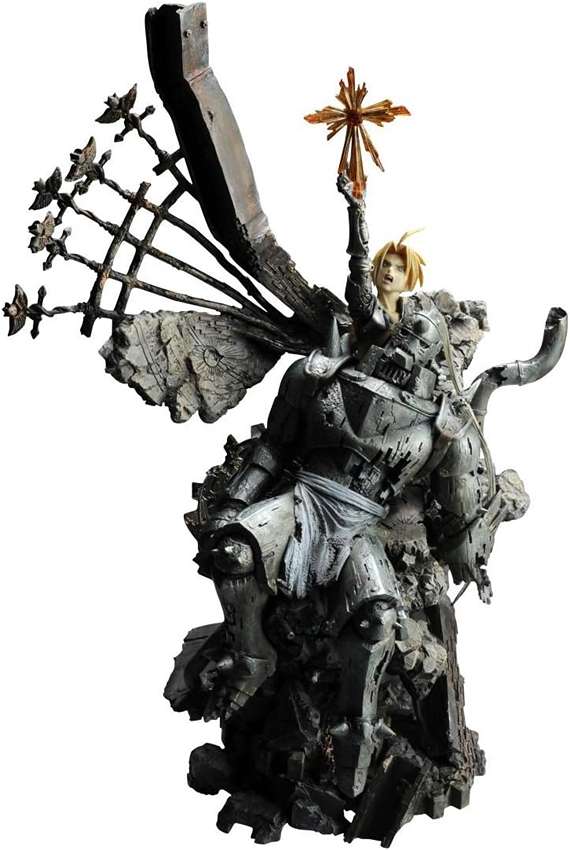 Full Metal Alchemist Edward and Alphone Elric Resin Statue