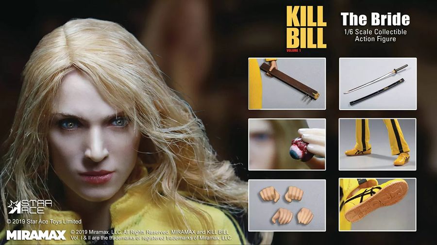Kill Bill: Volume 1 The Bride 1/6 Scale 11.5 Inch Collectible Figure