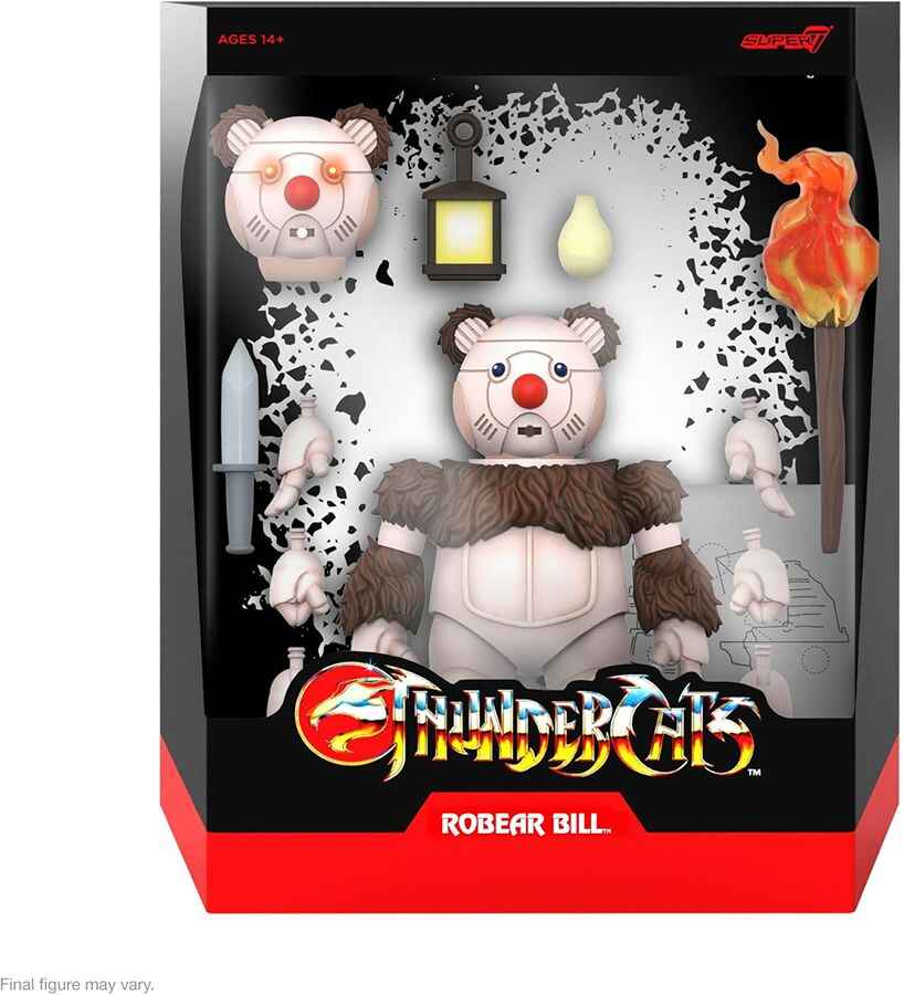 Thundercats Ultimates Wave 11 RoBear Bill 7 Inch Scale Action Figure
