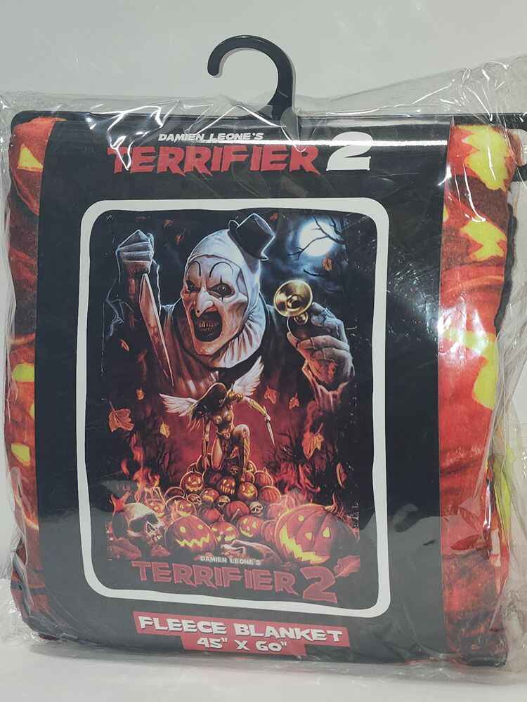 Terrifier 2 Movie Poster Soft Fleece Blanket Throw 45x60 Inch Art the Clown