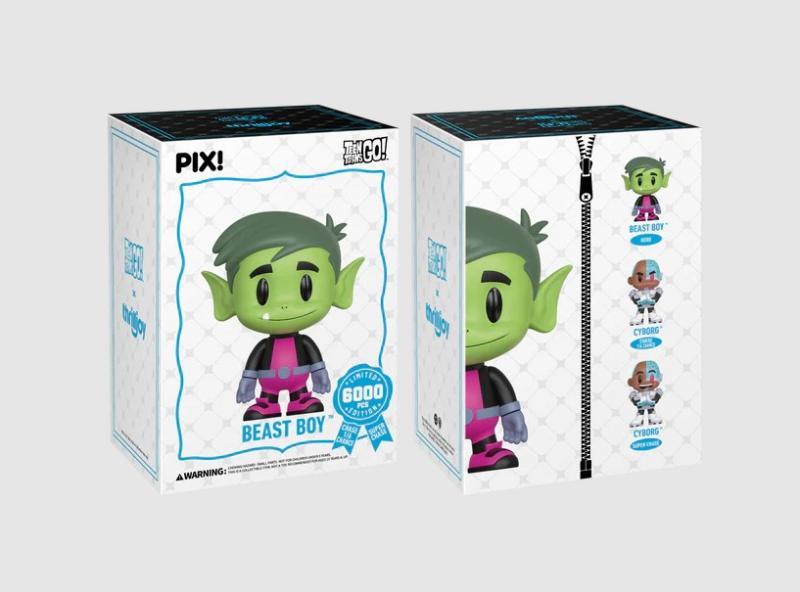 PIX! DC Comics Teen Titans Go! Beast Boy Vinyl Figure