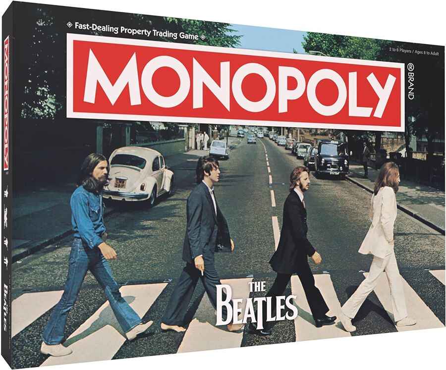 Monopoly The Beatles (Rock Music Band) Edition Board Game