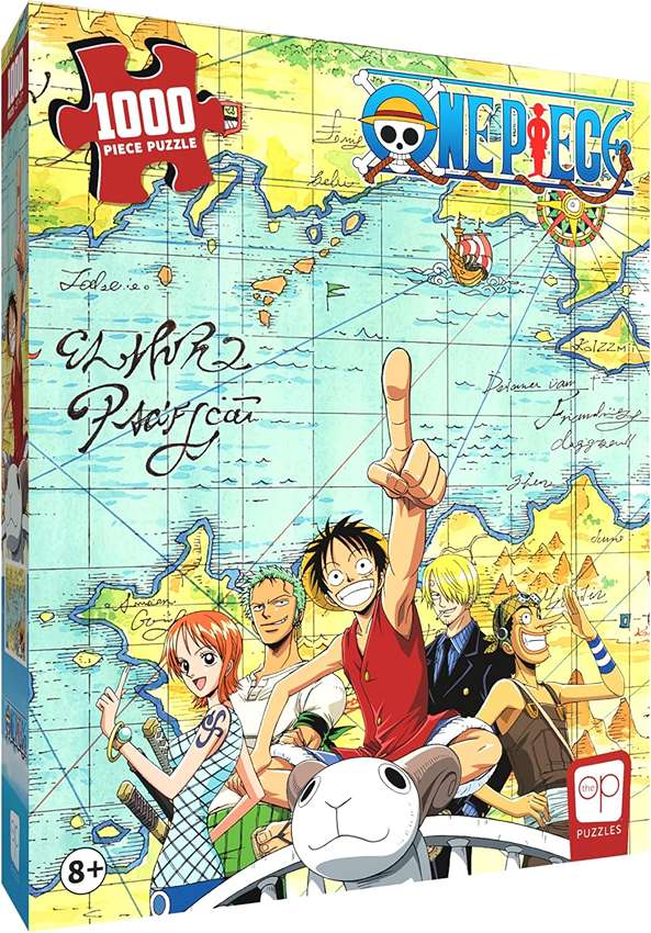Puzzle 1000 Pieces - One Piece Anime (Sailing the Going Merry) Jigsaw Puzzle
